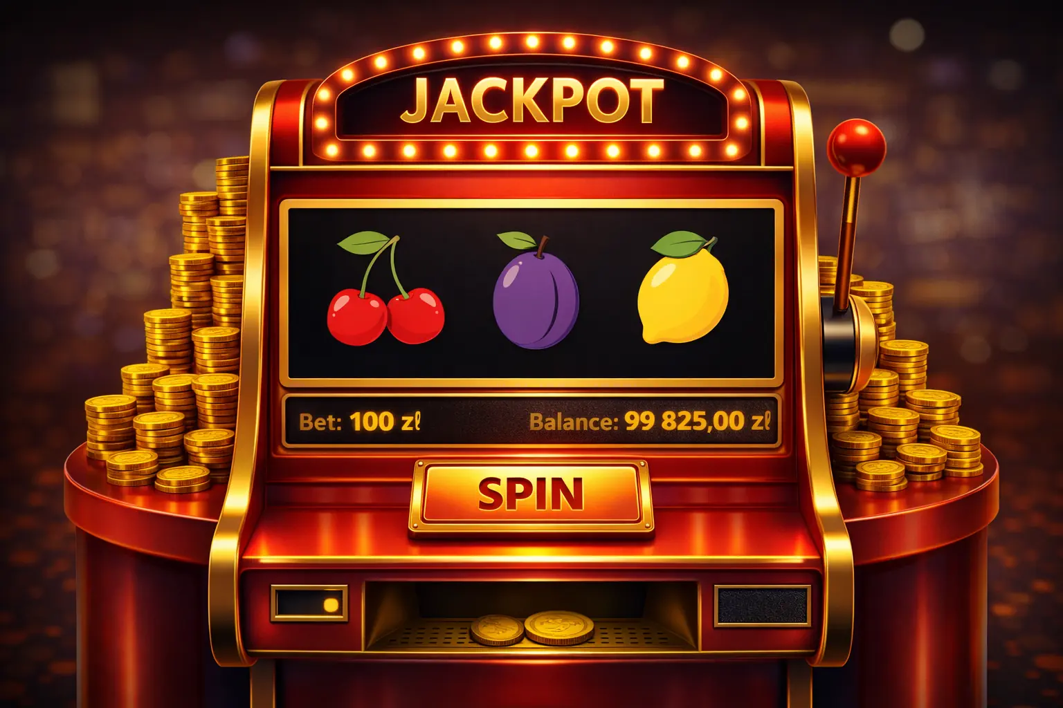 Slot machine skin — alternative graphic theme